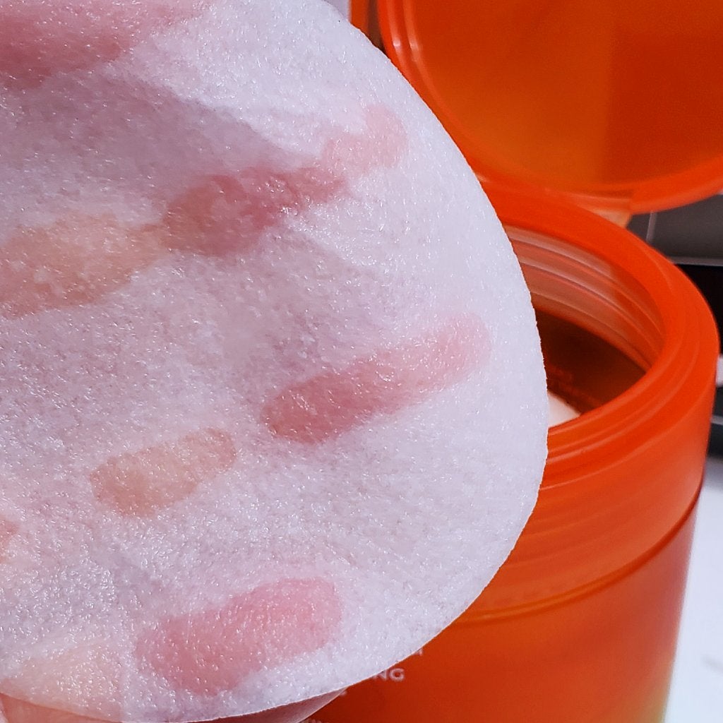 カロテンIPMP(TM) ブレミッシュカーミングセラムパッド/APRILSKIN/トナーパッドを使ったクチコミ(3枚目)