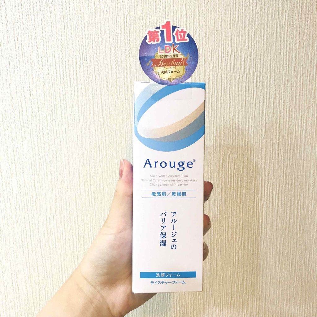 モイスチャーフォーム/アルージェ/泡洗顔を使ったクチコミ（1枚目）