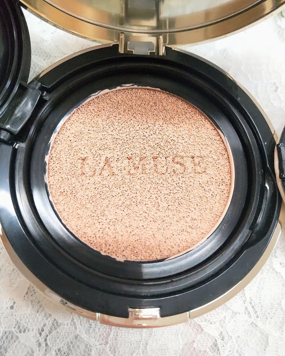 CORRECT CARE COMPLETE CC CUSHION/ラミューズ/クッションファンデーションを使ったクチコミ（2枚目）