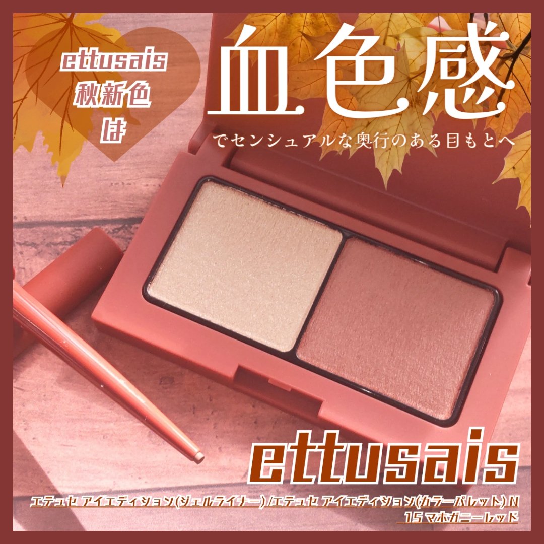 エテュセ アイエディション(カラーパレット)/ettusais/アイシャドウパレットを使ったクチコミ（1枚目）