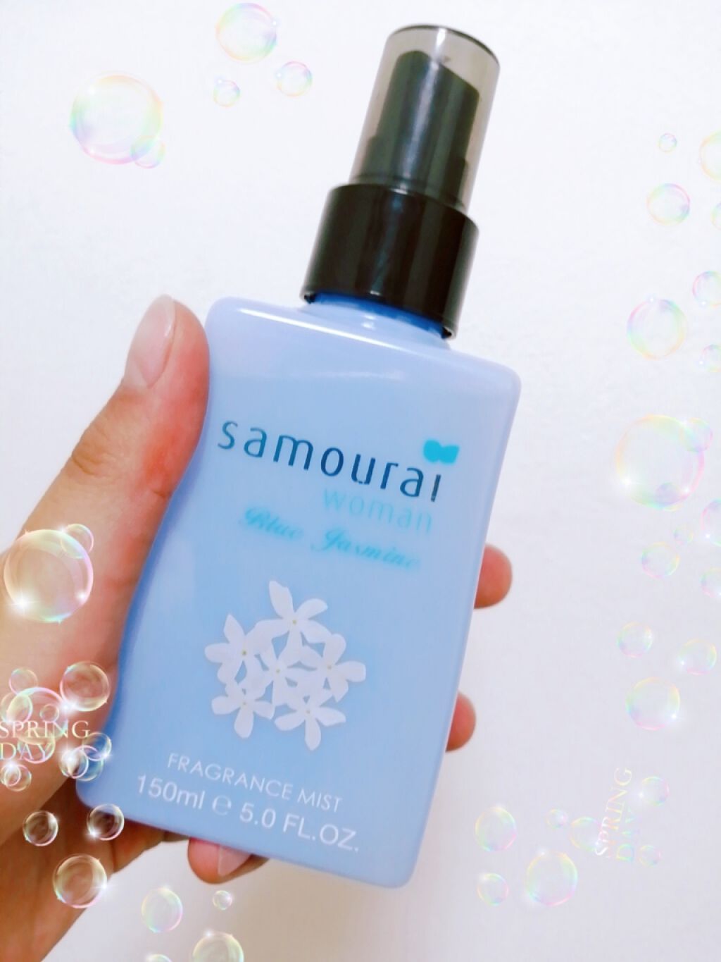 試してみた】ブルージャスミンフレグランスミスト サムライウーマンの