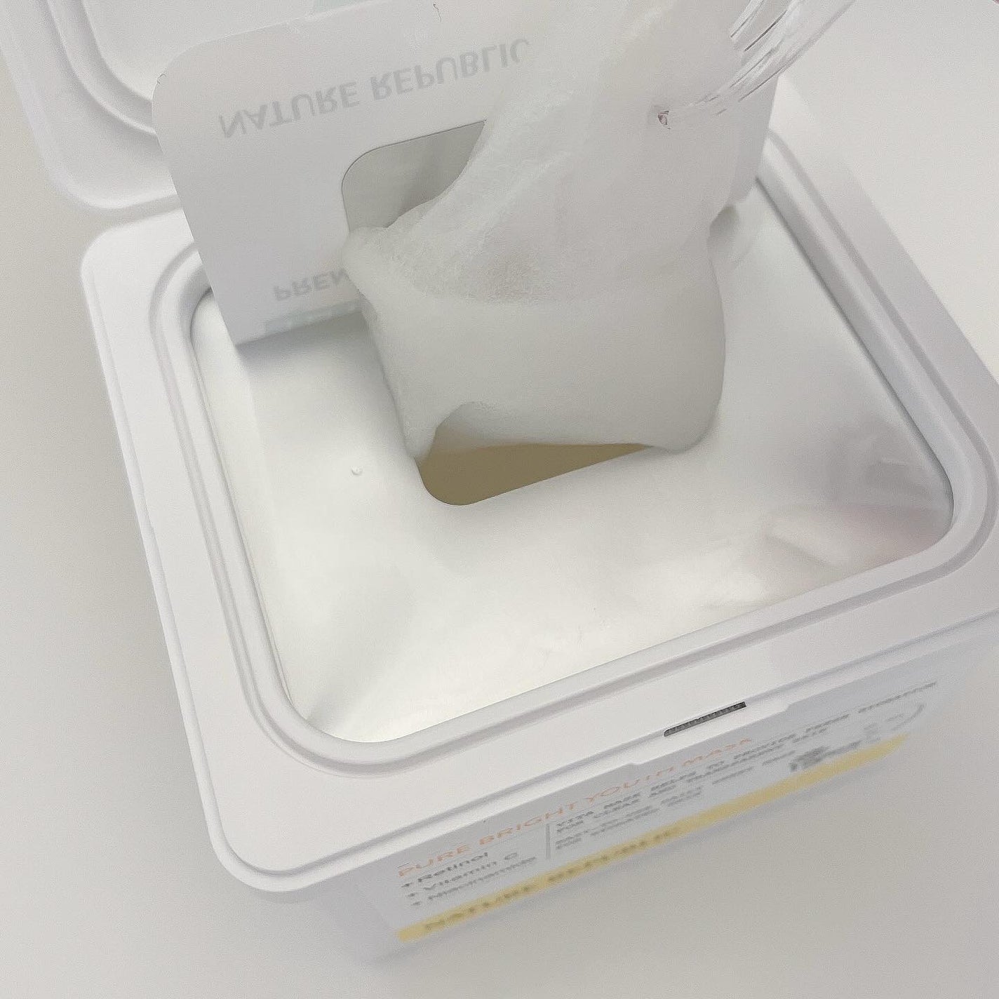 キューブマスク レチノール/ネイチャーリパブリック/シートマスク・パックを使ったクチコミ(3枚目)