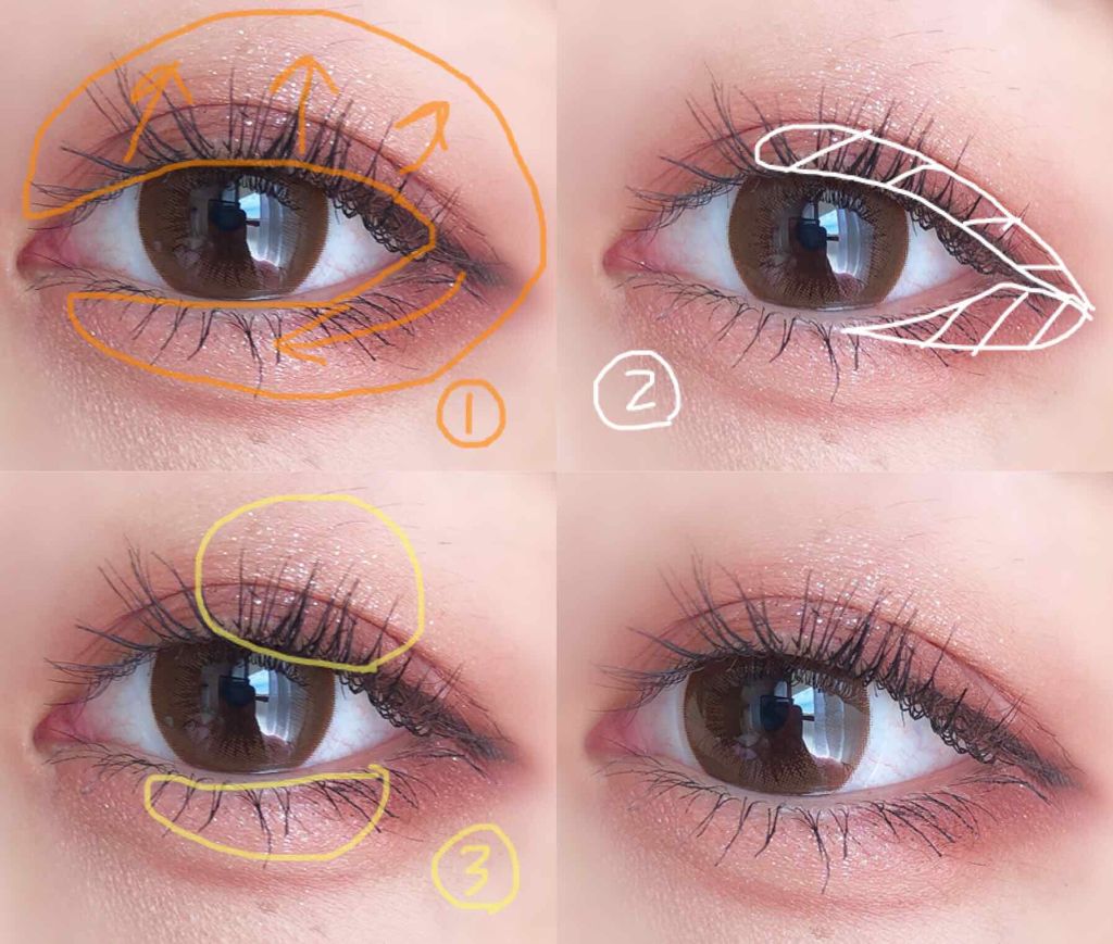 モノアイズ アイシャドウ/ARITAUM/単色アイシャドウを使ったクチコミ（3枚目）