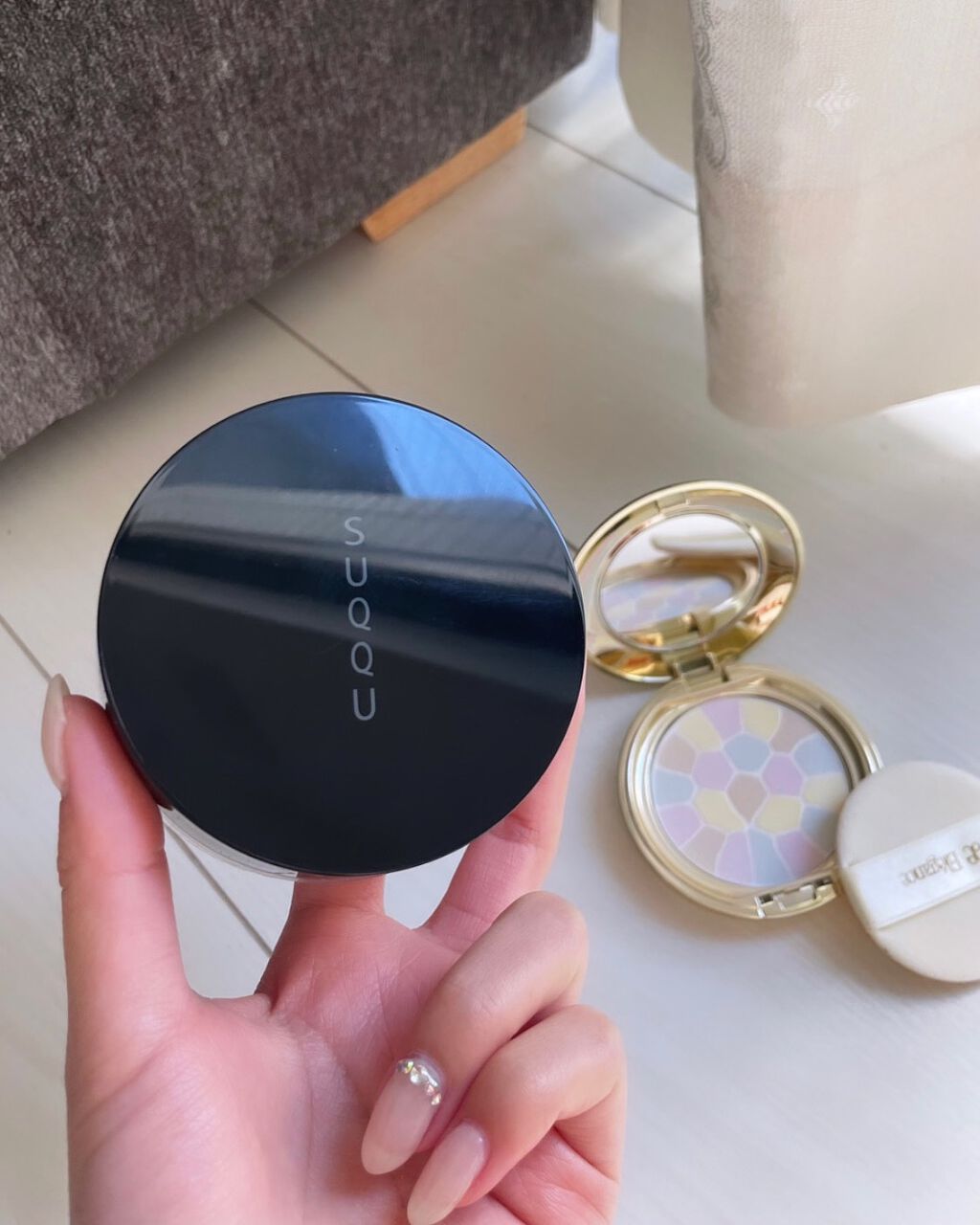 ラ プードル オートニュアンス/Elégance/プレストパウダーを使ったクチコミ（1枚目）