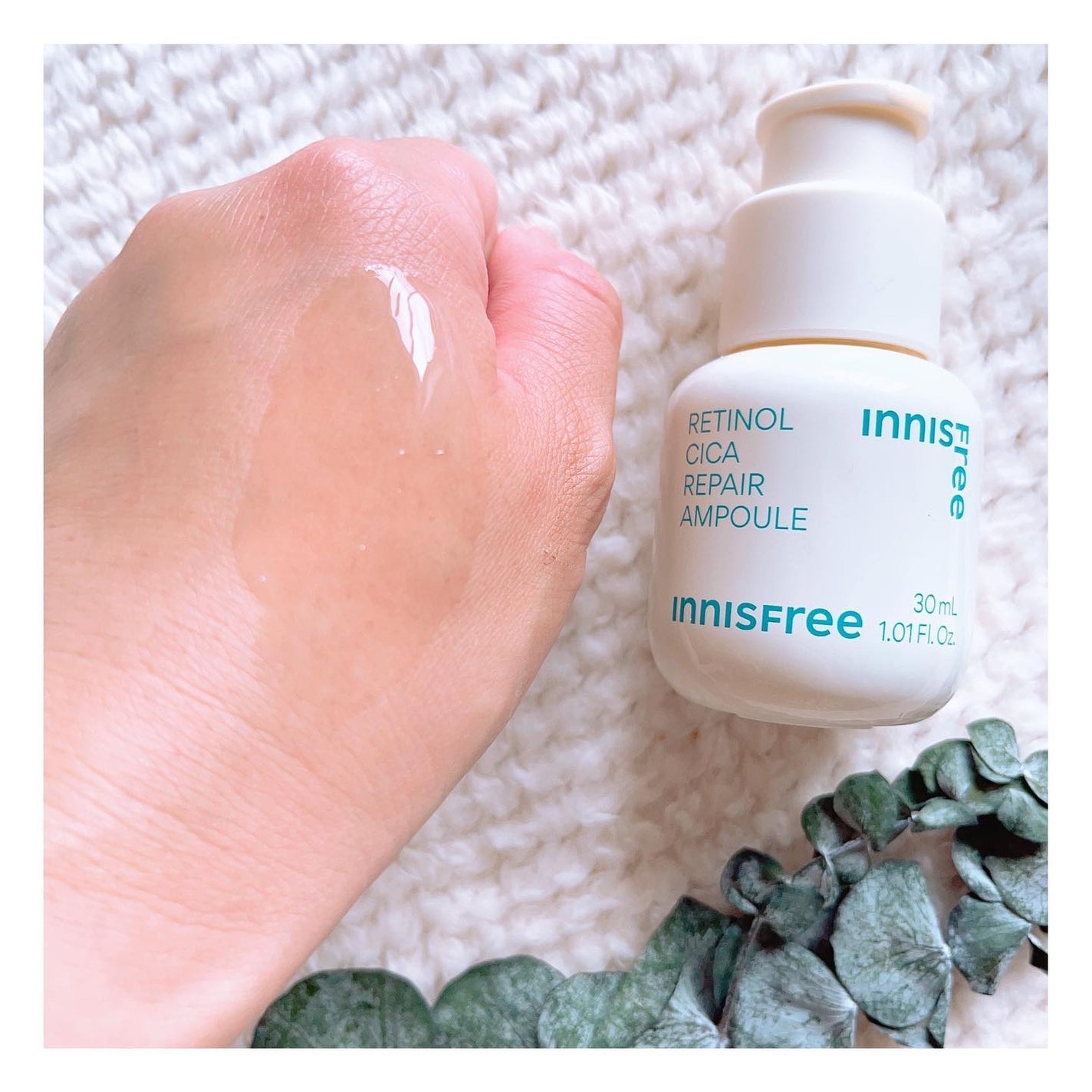 レチノール シカ リペア セラム/innisfree/美容液を使ったクチコミ(4枚目)