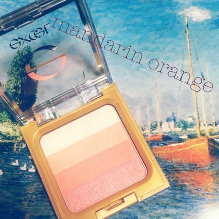 グラデーションチーク N/excel/パウダーチークを使ったクチコミ(1枚目)