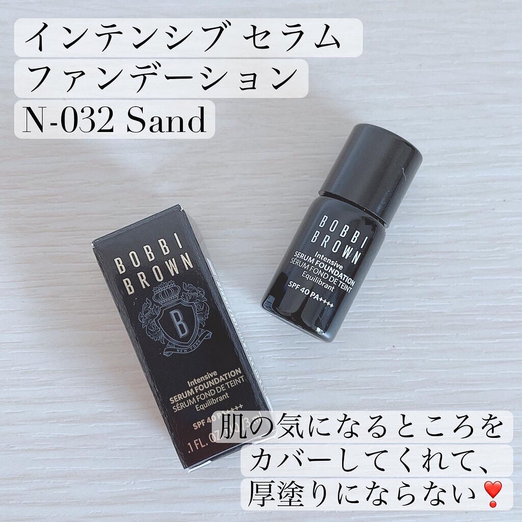インテンシブ スキン セラム ファンデーション SPF40(PA++++)/BOBBI BROWN/リキッドファンデーションを使ったクチコミ(2枚目)