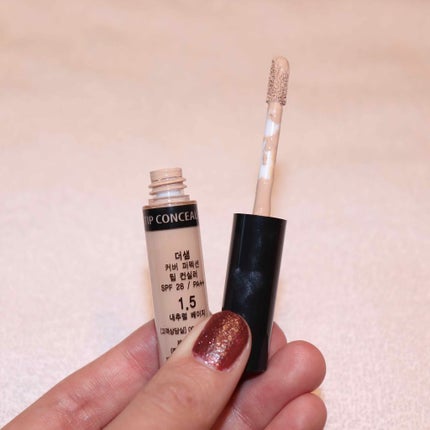 カバーパーフェクション チップコンシーラー/the SAEM/リキッドコンシーラーを使ったクチコミ(3枚目)