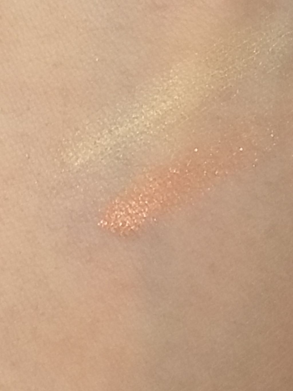 アイカラー2色タイプ イエロー×オレンジ/無印良品/アイシャドウパレットを使ったクチコミ（2枚目）