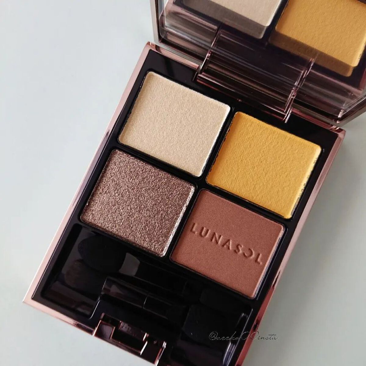 アイカラーレーション EX24 Mellow Quince（限定発売）/LUNASOL/アイシャドウパレットを使ったクチコミ（1枚目）