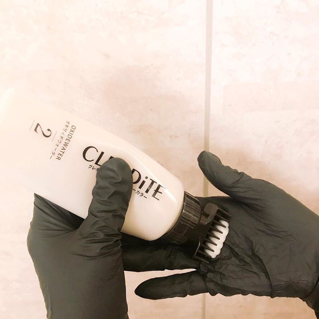 クリアリーカラー (白髪用) /クレオディーテ/ヘアカラーを使ったクチコミ(6枚目)