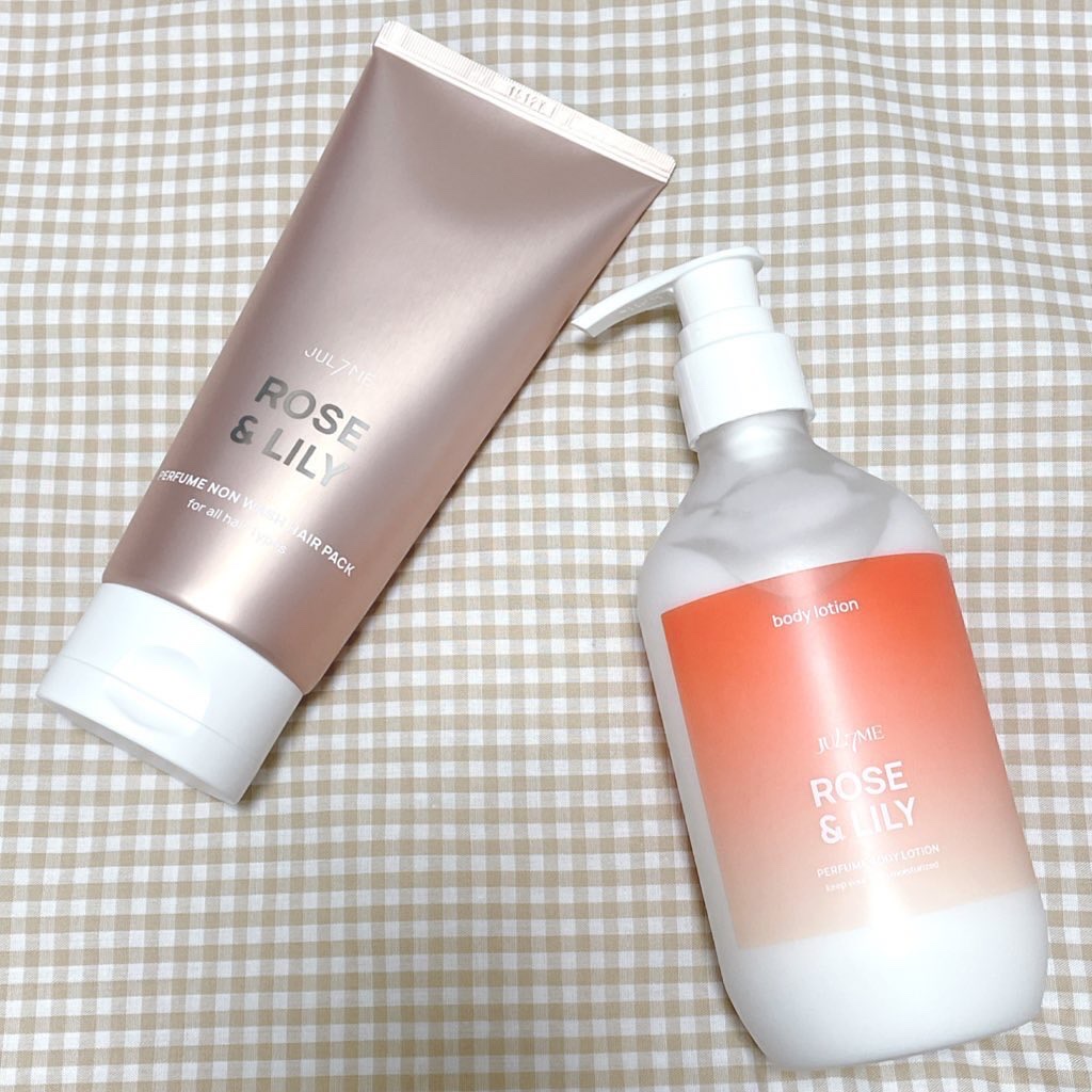ジュライミー ボディローション ローズ＆リリー/JUL7ME/ボディローションを使ったクチコミ（1枚目）