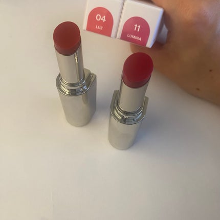 MELTING FIT SHINE BALM/Lummir/口紅を使ったクチコミ(2枚目)
