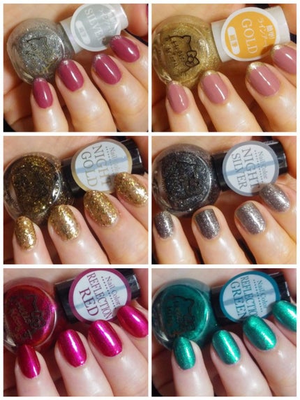 サンリオネイル/DAISO/マニキュアを使ったクチコミ(4枚目)