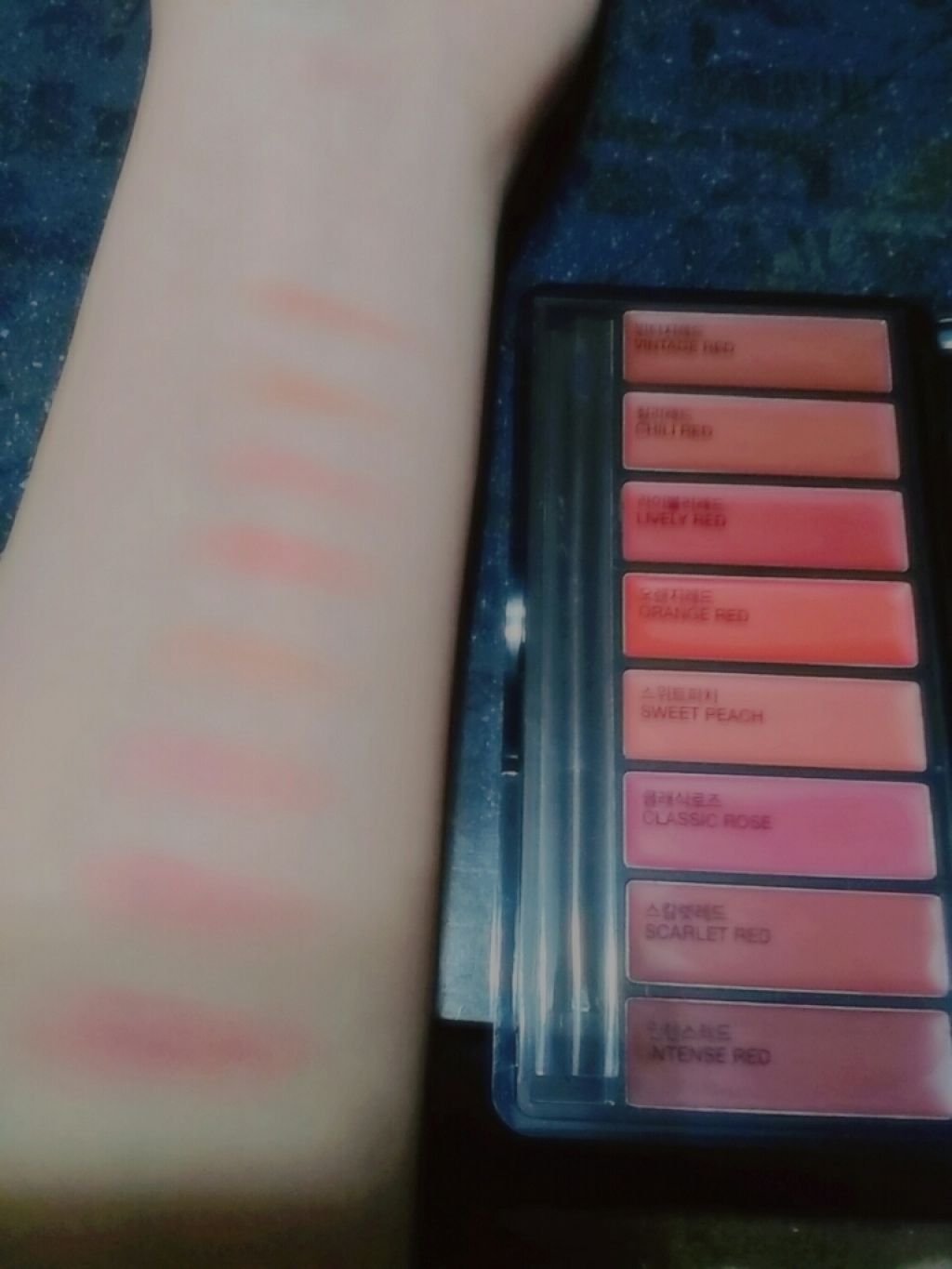 First LIP Palette/G9SKIN/口紅を使ったクチコミ（2枚目）