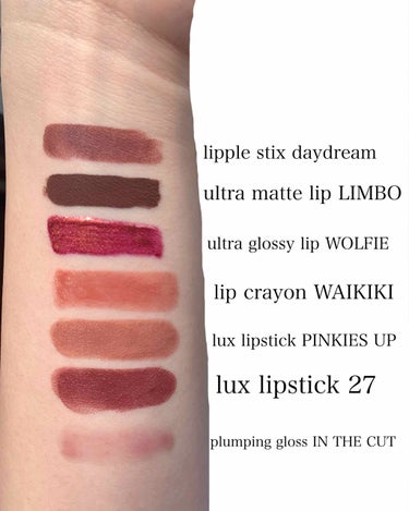 LUX LIPSTICK/ColourPop/口紅を使ったクチコミ（1枚目）