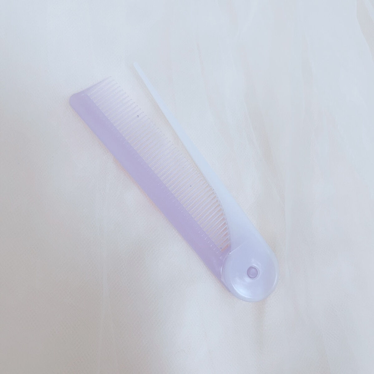 ２つ折りコーム/DAISO/その他を使ったクチコミ（2枚目）