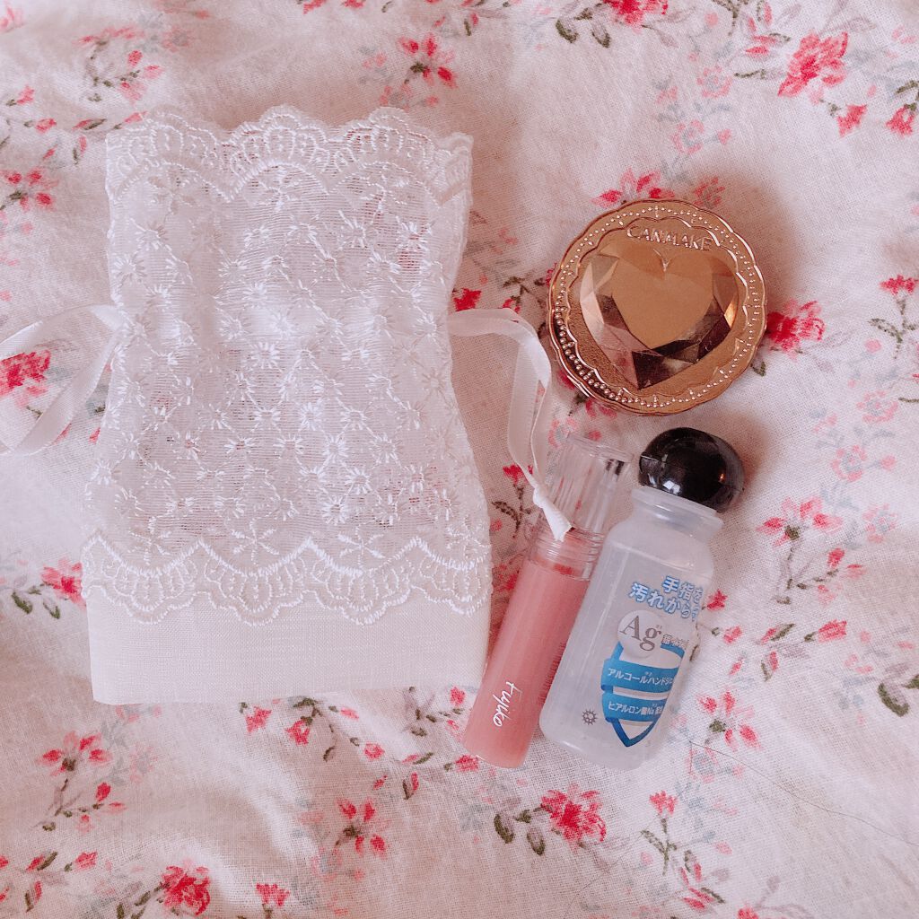 ベロア巾着/セリア/その他を使ったクチコミ(2枚目)