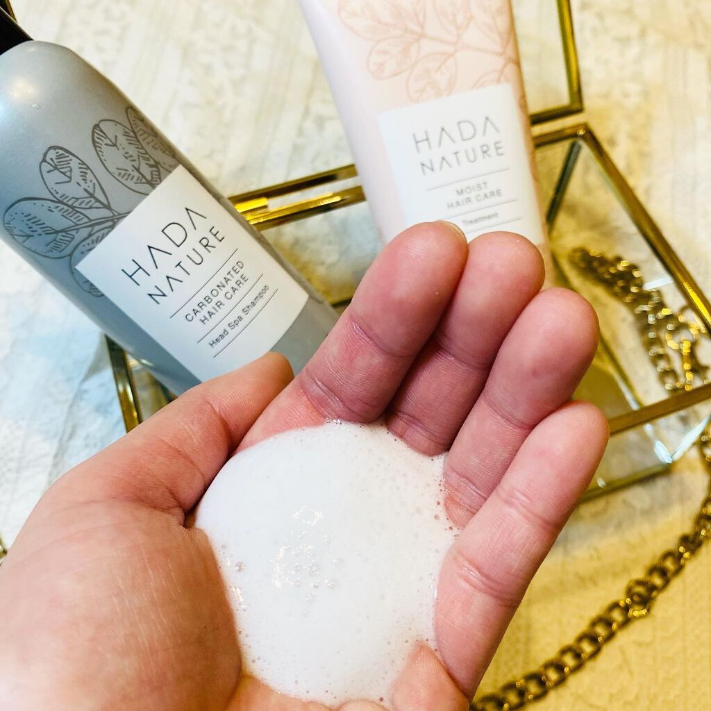 炭酸ヘッドスパシャンプー／トリートメント/肌ナチュール/市販シャンプーを使ったクチコミ（3枚目）