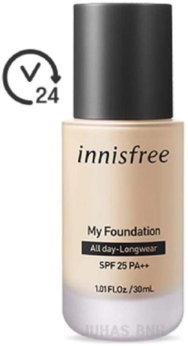 マイファンデーション　オールデイ　ロングウェア　SPF25 / PA++ innisfree