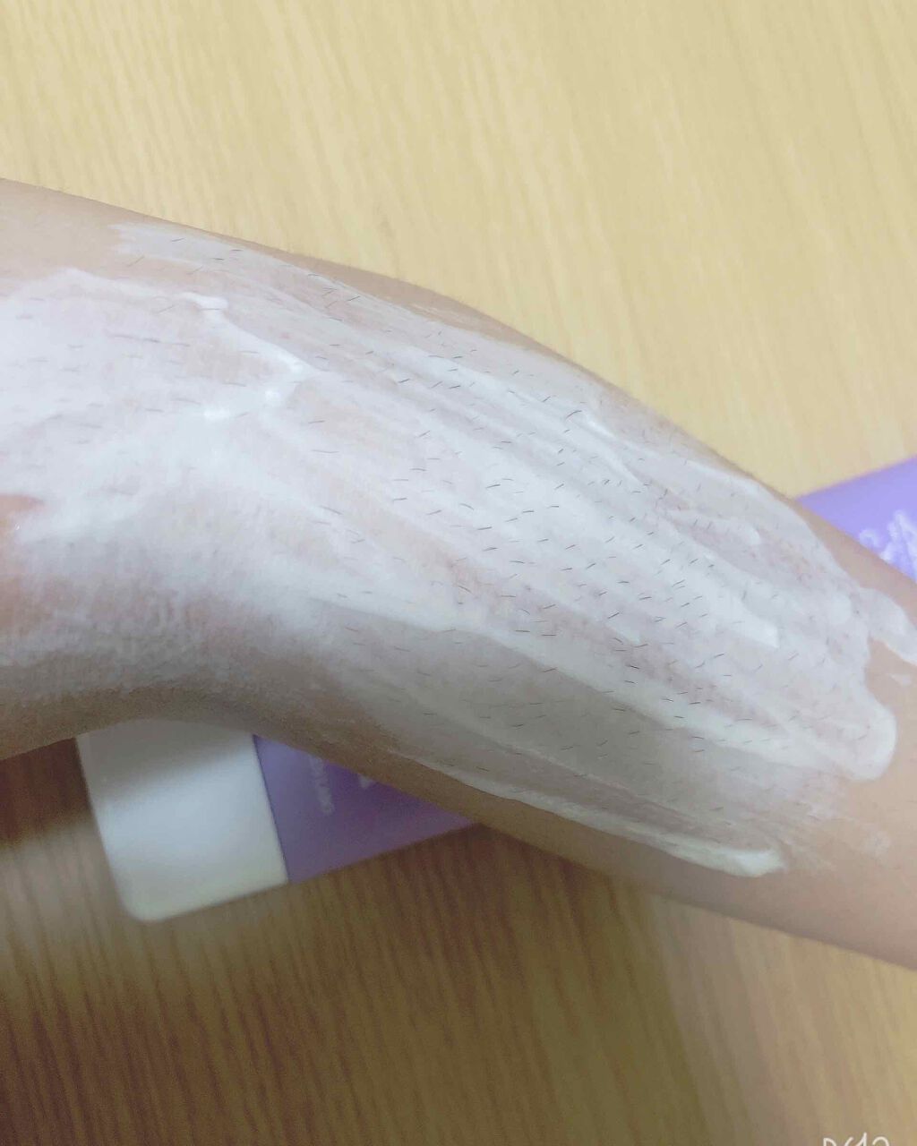 脱毛クリーム MOOMO/自然化粧品研究所/除毛クリームを使ったクチコミ(2枚目)