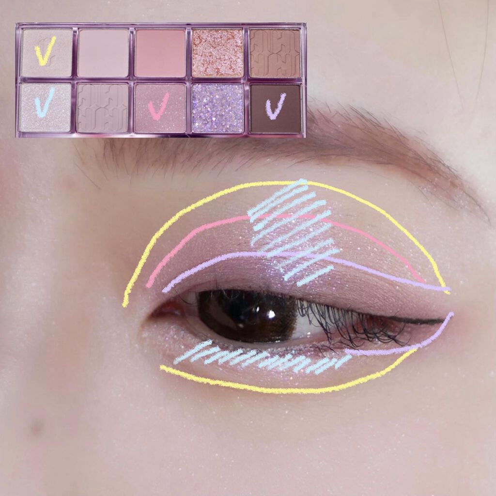 プロ アイ パレット/CLIO/アイシャドウパレットを使ったクチコミ(5枚目)