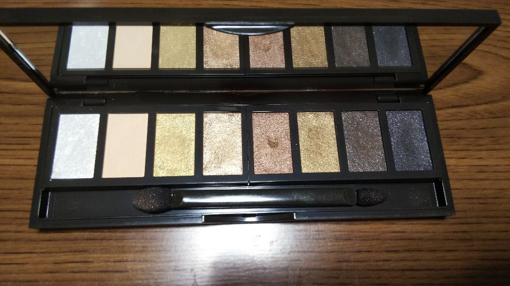 グラマラスリッチ アイパレット (クリスマスコフレ 2018)/Visée/メイクアップキットを使ったクチコミ（1枚目）