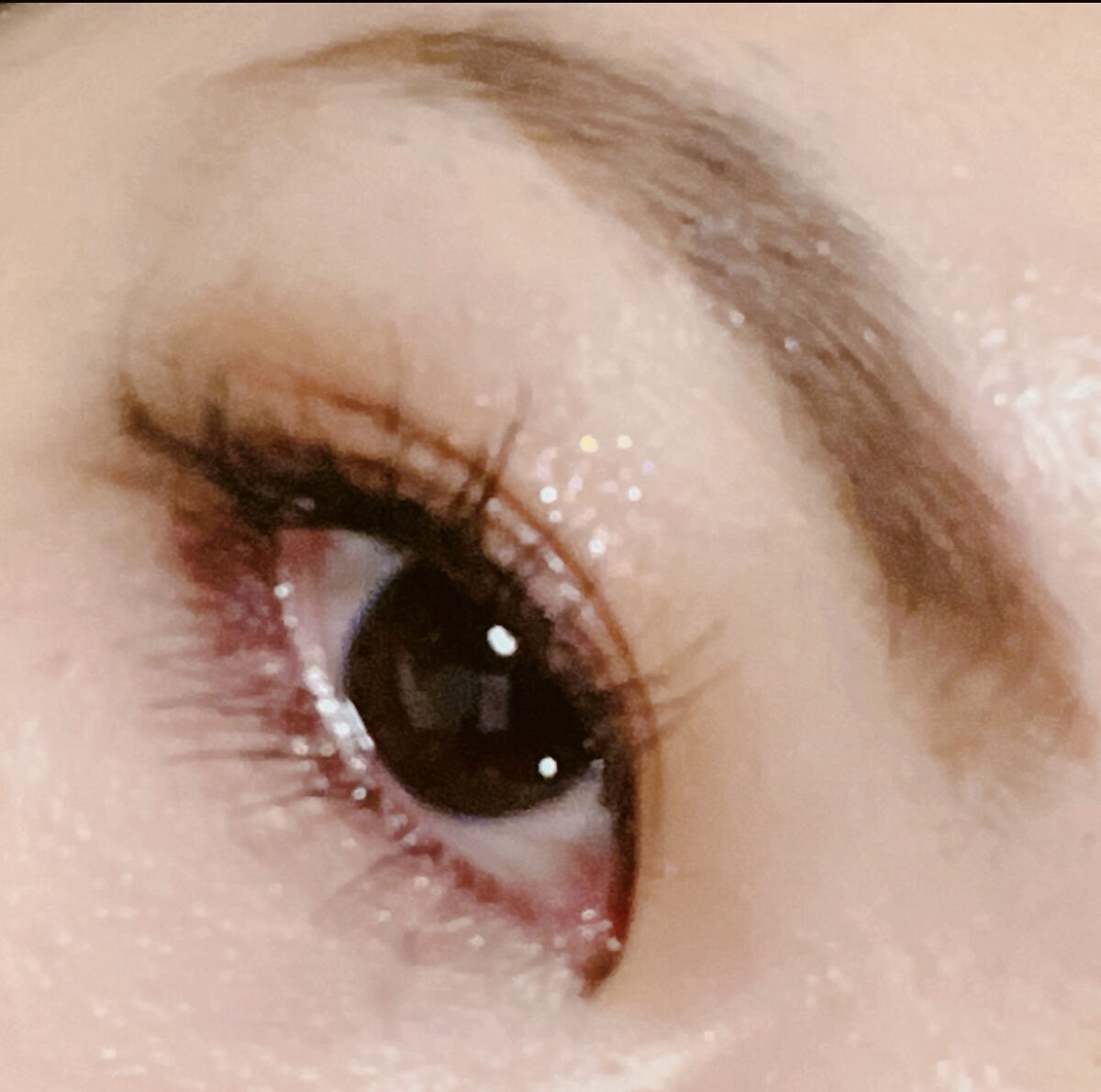 ダブルエンドアイブロウブラシ熊野筆/＆be/メイクブラシを使ったクチコミ（3枚目）