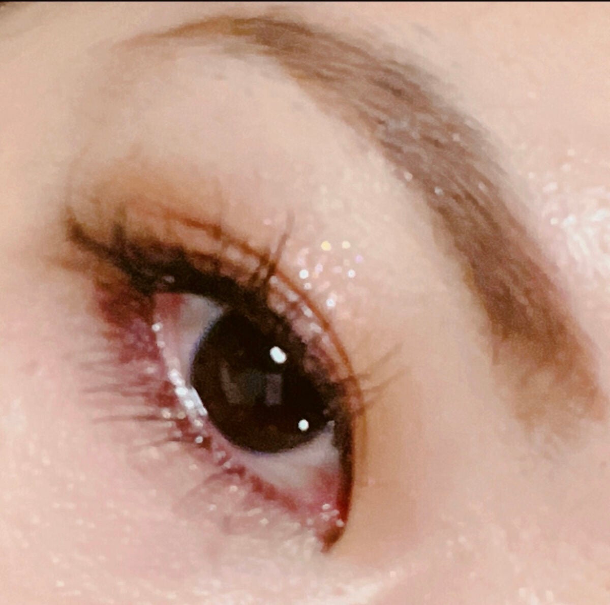 ダブルエンドアイブロウブラシ熊野筆/&be/メイクブラシを使ったクチコミ(3枚目)