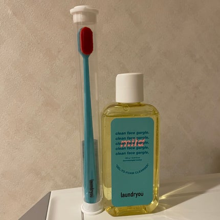 clean face gargle gel foam cleanser/laundryou/その他洗顔料を使ったクチコミ(1枚目)