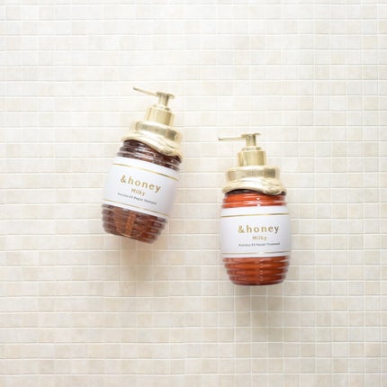 ミルキー プレシャス EX リペア シャンプー1.0 / ヘアトリートメント2.0/&honey/市販シャンプーを使ったクチコミ(1枚目)