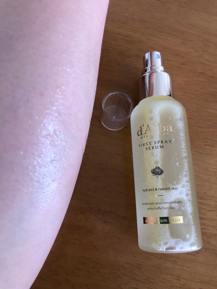 ダルバ ホワイトトリュフファーストスプレーセラム/ダルバ/ミスト状化粧水を使ったクチコミ(4枚目)