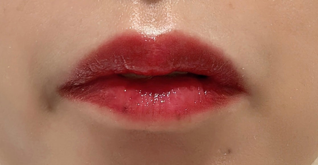 ジェルフィットティント/AMUSE/リップティントを使ったクチコミ(5枚目)