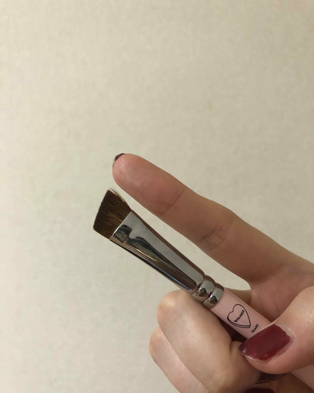 フーミー アイブロウブラシ 熊野筆/WHOMEE/メイクブラシを使ったクチコミ(2枚目)