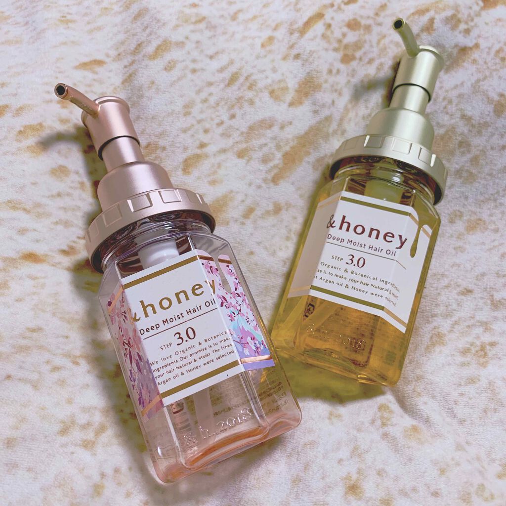 ディープモイスト ヘアオイル3.0/&honey/ヘアオイルを使ったクチコミ（1枚目）