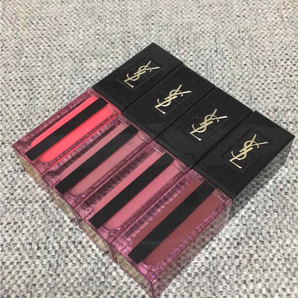 ルージュ ピュールクチュール ヴェルニ ウォーターステイン/YVES SAINT LAURENT BEAUTE/口紅を使ったクチコミ(1枚目)
