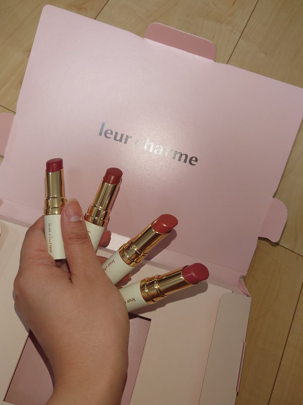 フォーエバー フィット ルージュ/leur charme/口紅を使ったクチコミ(2枚目)