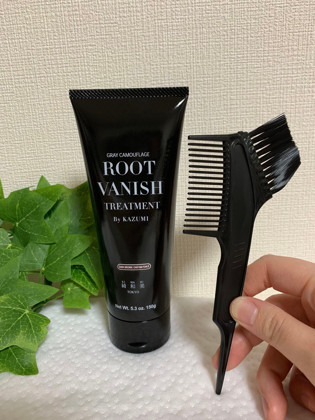 ROOT VANISH 白髪染めカラーシャンプー/ トリートメント/綺和美/市販シャンプーを使ったクチコミ(2枚目)