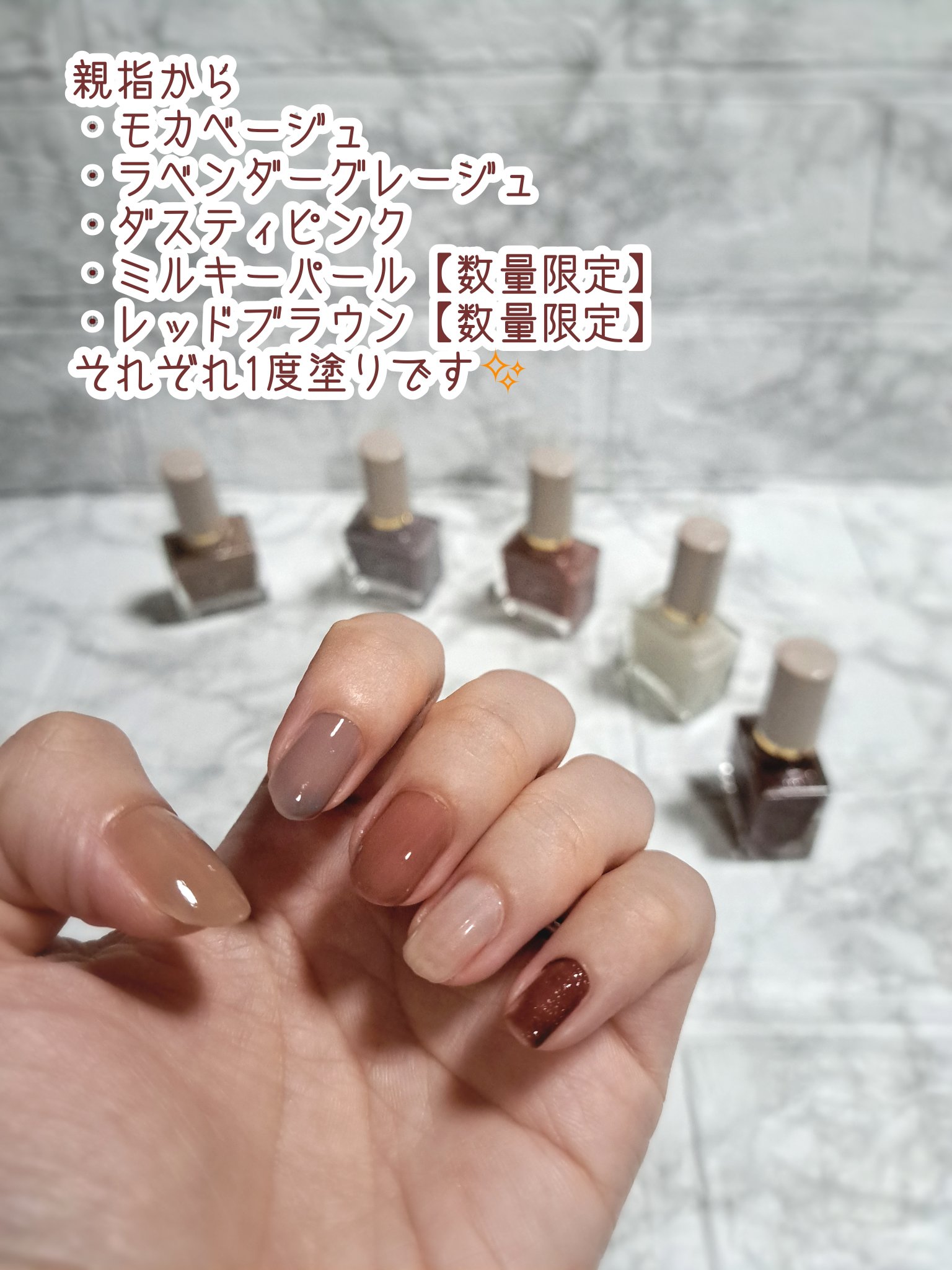 グロッシーコート/スキューズミー/オールインワンネイルを使ったクチコミ（2枚目）