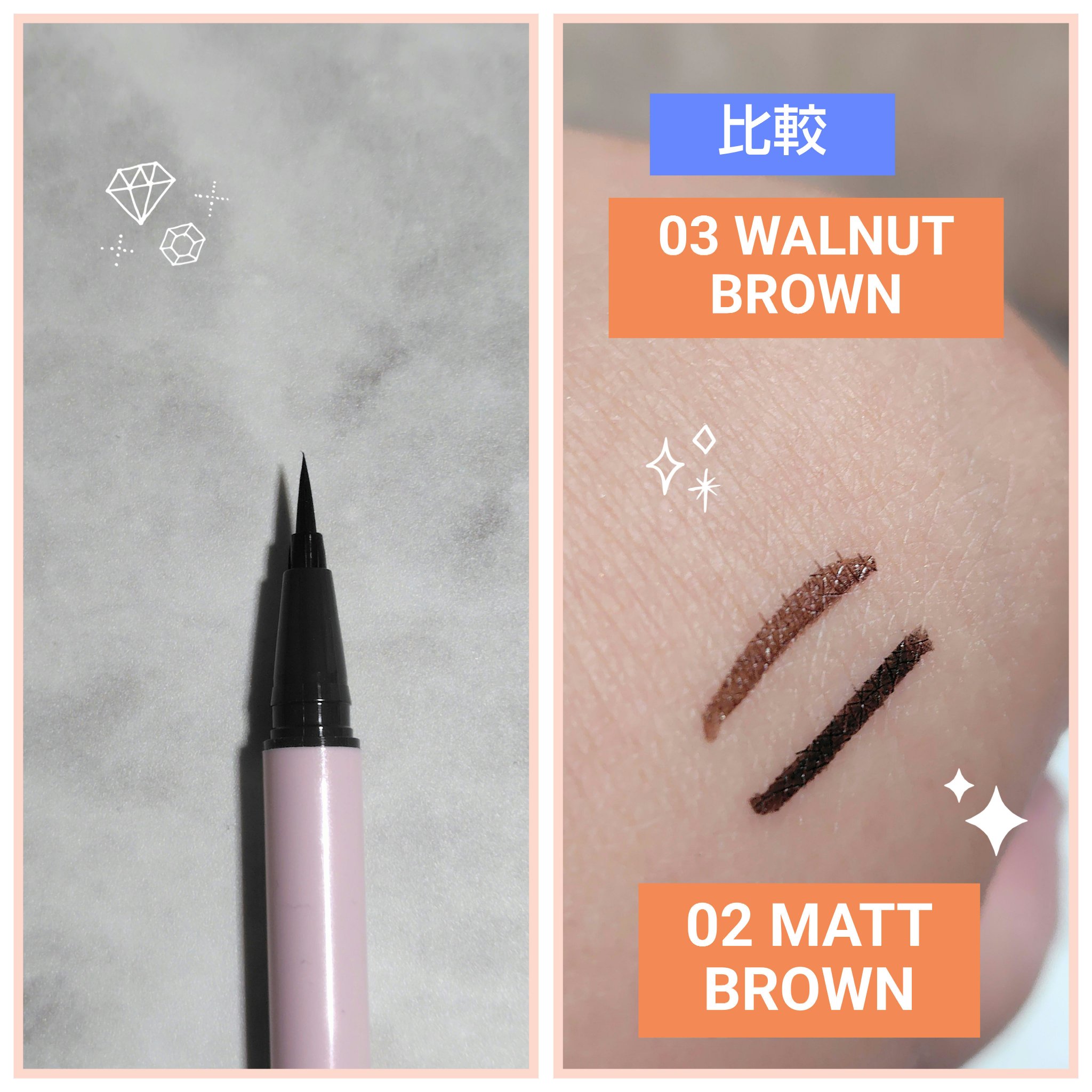 ナイントゥナインサバイバルペンライナー/lilybyred/リキッドアイライナーを使ったクチコミ（2枚目）