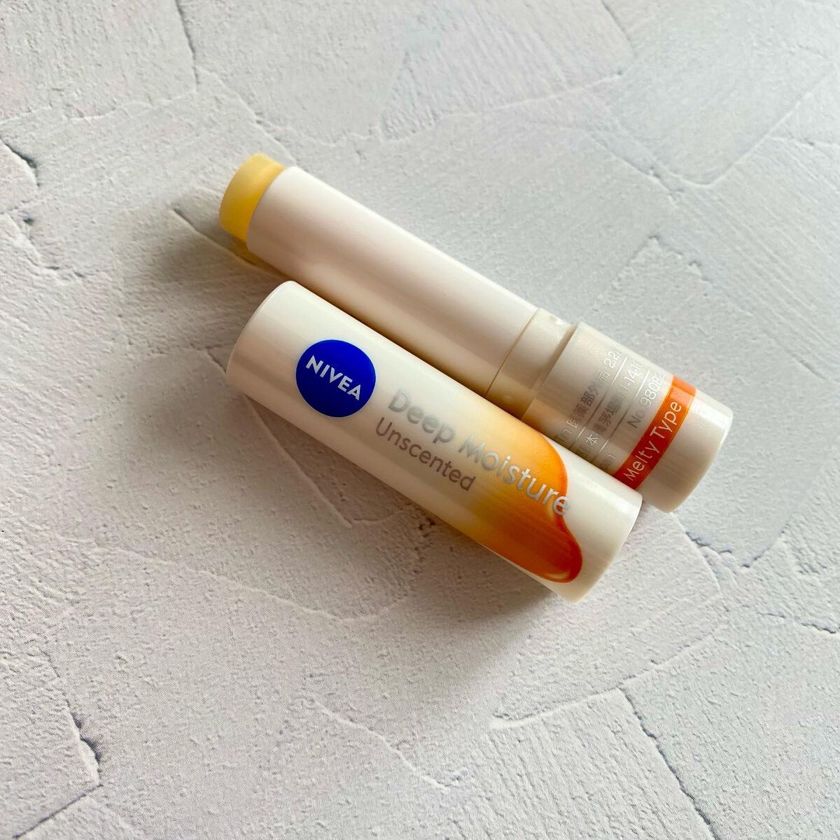 ニベア ディープモイスチャーリップ メルティタイプ/ニベア/リップクリームを使ったクチコミ（3枚目）