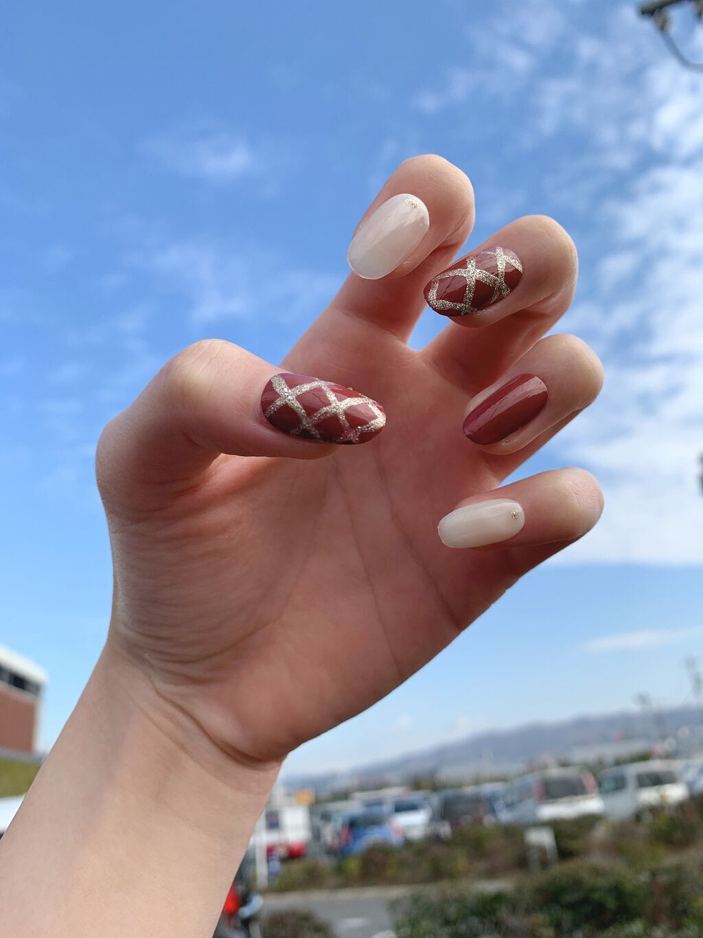 ネイルチップ/DAISO/ネイルチップ・パーツを使ったクチコミ（1枚目）