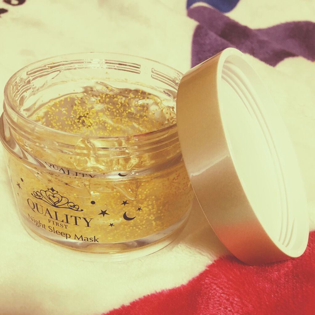 クイーンズプレミアムマスク ナイトスリーピングマスク/クオリティファースト/フェイスクリームを使ったクチコミ(2枚目)