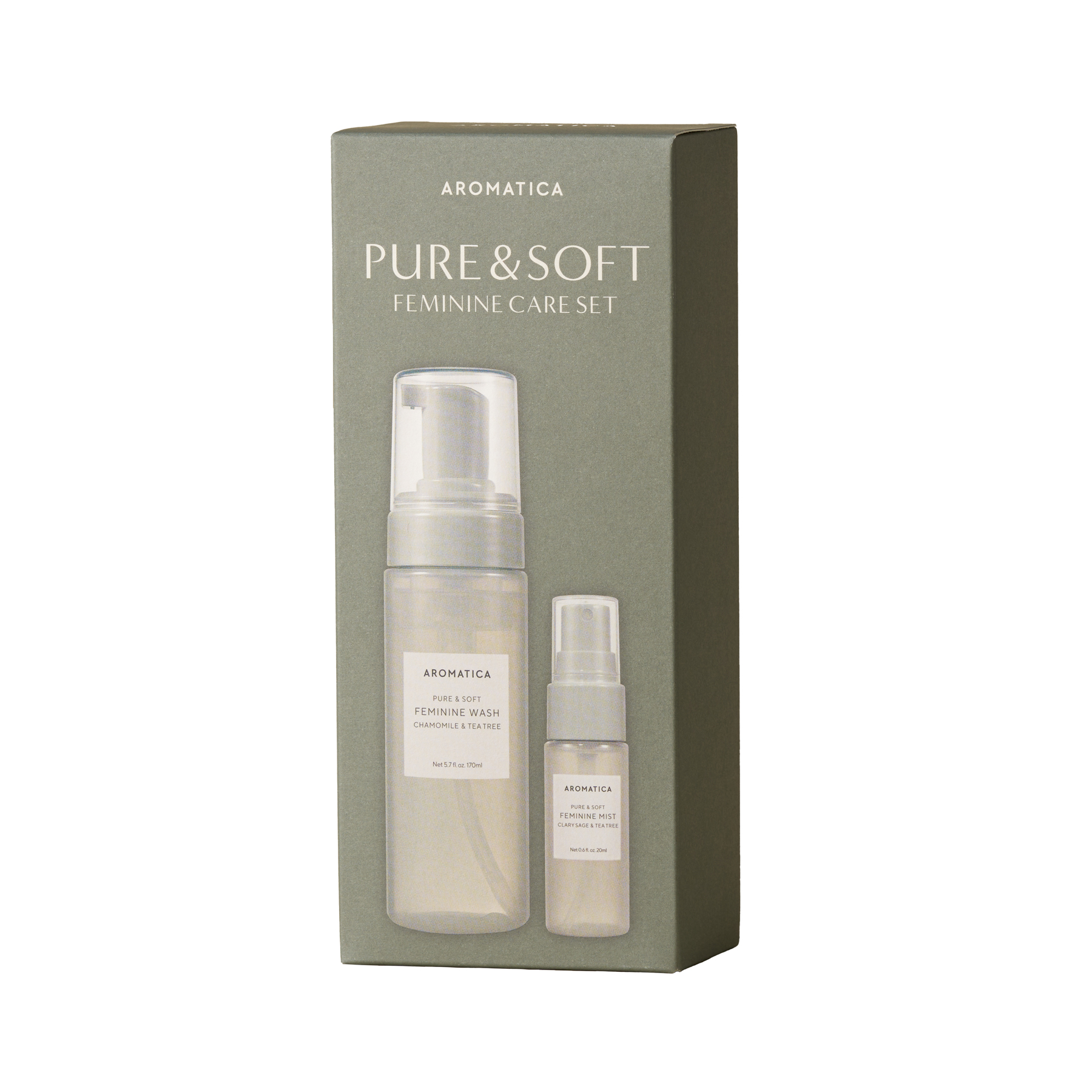AROMATICA AROMATICA　PURE AND SOFT FEMINIE CARE SET