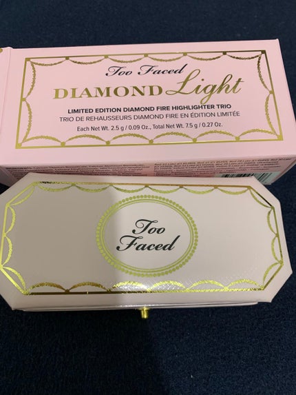 ~ダイヤモンドライト シリーズ~ マルチユース ハイライター トリオ/Too Faced/パウダーハイライトを使ったクチコミ(2枚目)