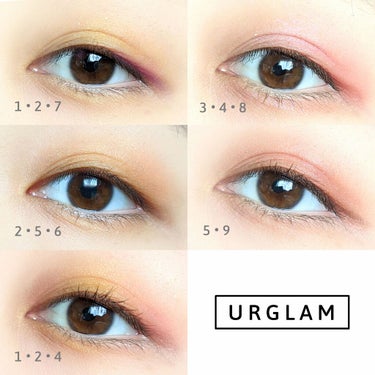 UR GLAM　BLOOMING EYE COLOR PALETTE 06/U R GLAM/アイシャドウパレットを使ったクチコミ（3枚目）