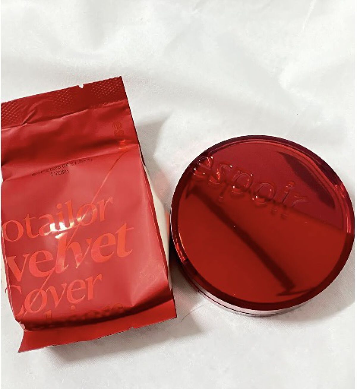 プロテーラービーベルベットカバークッション/espoir/クッションファンデーションを使ったクチコミ（1枚目）