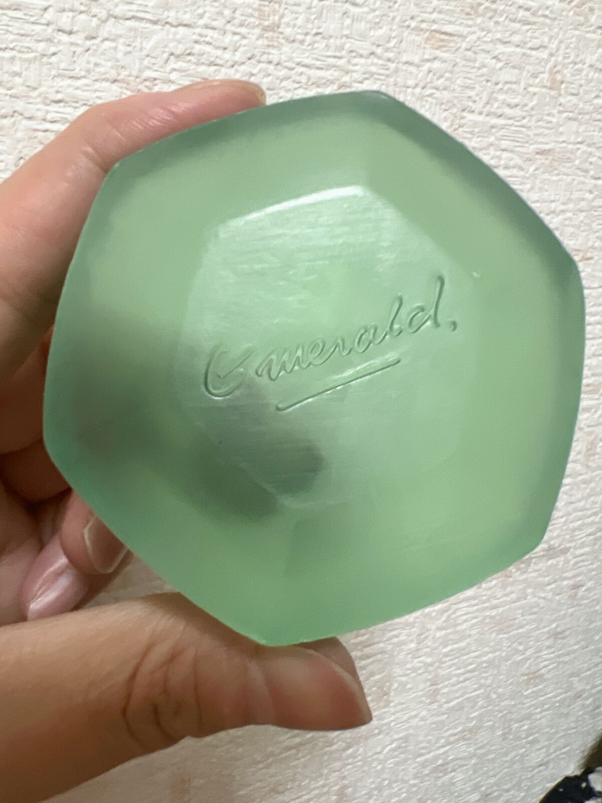 ホネケーキ(エメラルド)NA/SHISEIDO/洗顔石鹸を使ったクチコミ(4枚目)