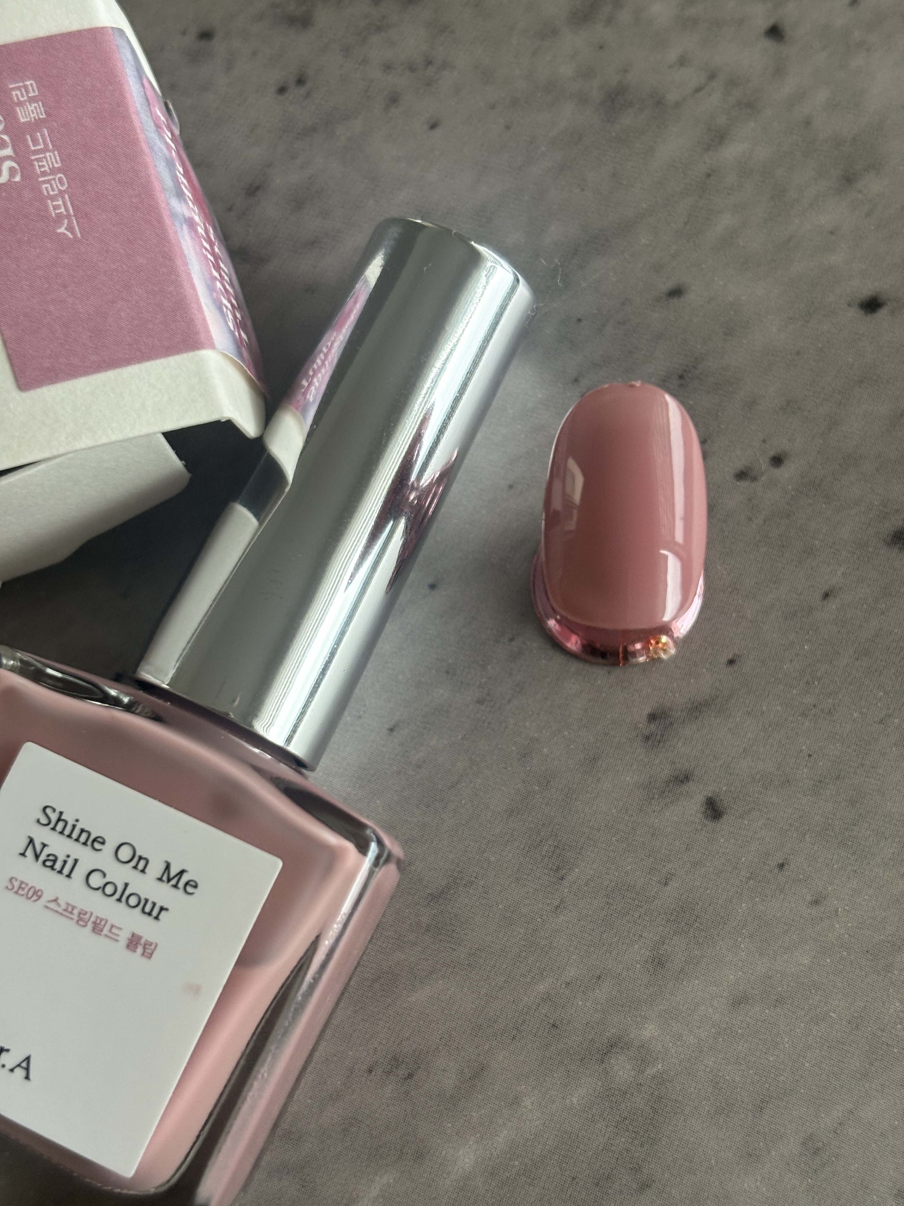 シャインオンミーネイルカラー/Dear.A/マニキュアを使ったクチコミ（1枚目）