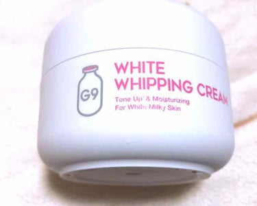 WHITE WHIPPING CREAM(ウユクリーム)/G9SKIN/化粧下地を使ったクチコミ（2枚目）